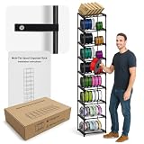 Upgraded 9-Tier 3D Printer Filament Spool Storage Rack, Thic...