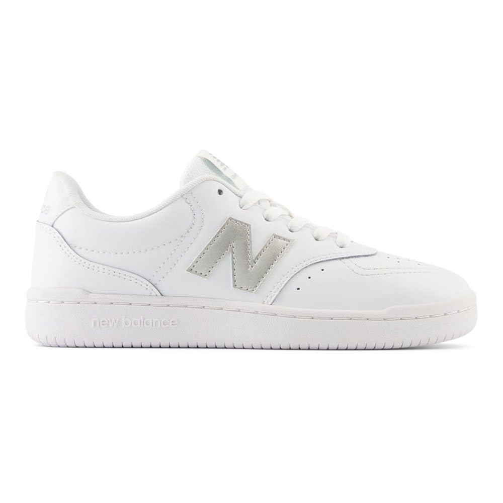 New Balance Bbw80, Zapatillas Mujer, Blanco Metálico Plata 0, 38 EU