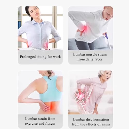 Redresse Dos et Support de Massage Réglable pour Corriger la Posture Assise Prolongée - 7