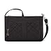 Travelon Anti-theft Signature Quilted E/W Slim Bag, Black