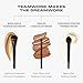 Morphe MUA Life Makeup Brushes - 20 Piece Makeup Brush Set of Eye and Face Brushes - Made with Synthetic Bristles and Includes Carrying Case (20 Count)
