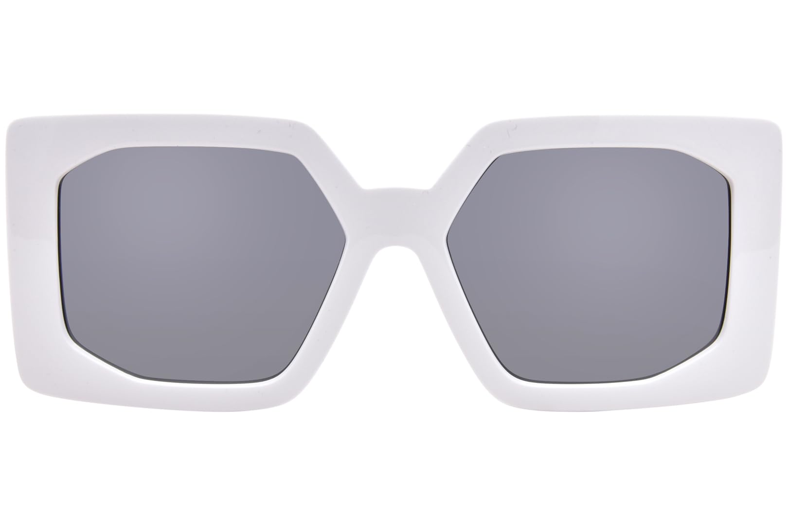 Versace VE2278D 314/8G Sunglasses White Square Frame, Grey Lenses Amazon.com: Versace Sunglasses VE 4474 U 314/87 White Dark  main image 3