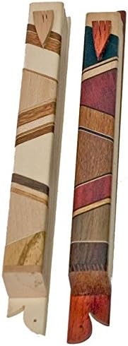 Ed Cohen Large Mezuzah (Stripe Design)