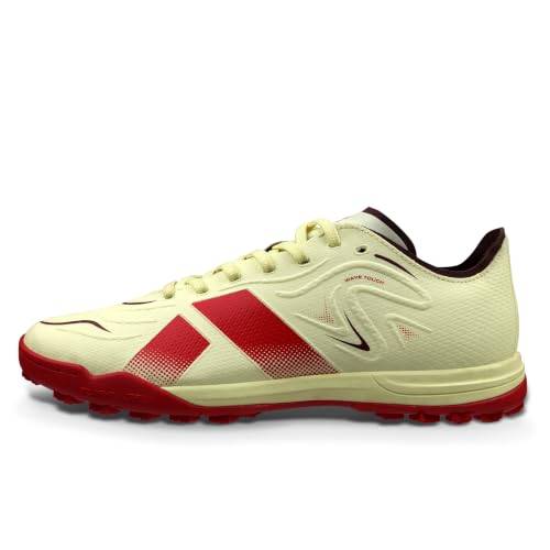 Image of Nivia Ashtang 3.0 Turf Football Shoes for Men & Women, TPU Fusion Upper with 3D Embossed Grip, High-Performance Rubber Outsole for Turf Control & Speed