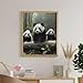 5D Diamond Painting Kits for Adult, Cute Panda Diamond Art Kits for Beginners Fun DIY Crafts Round Diamond Art Canvas Home Wall Decor 16