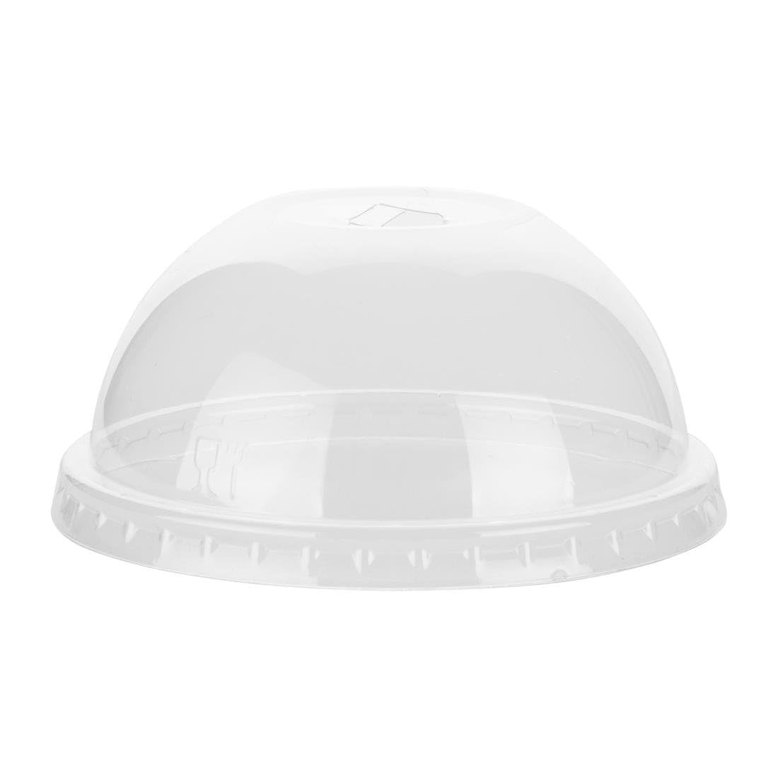 Couvercles bombés en rPET transparents pour grand gobelet plastique 473 à 591 ml