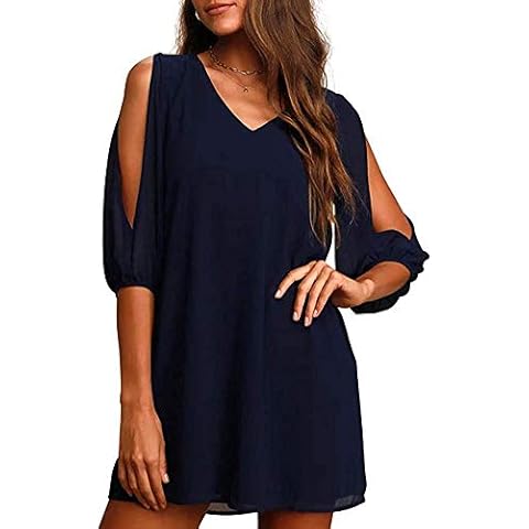 Robe Brosloth Chic à Épaules Dénudées Cover