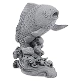 Utilisation : cette statue est conçue pour durer, résistante à la décoloration et idéale pour une utilisation extérieure prolongée. accessoires pour bassins et aquariums