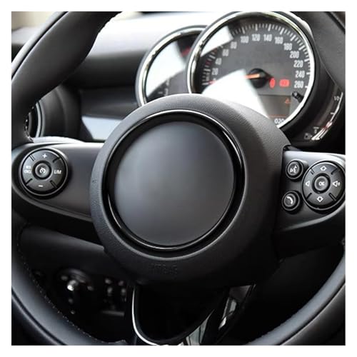 Autocollant logo volant Mini Cooper orange pour masquer les rayures