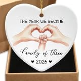 New Parents Gifts for Couples Ceramic Ornament First Time Parents Gifts for New Mom and Dad Gift Ideas Expecting Parents Gifts for First Time Parents for New Parents