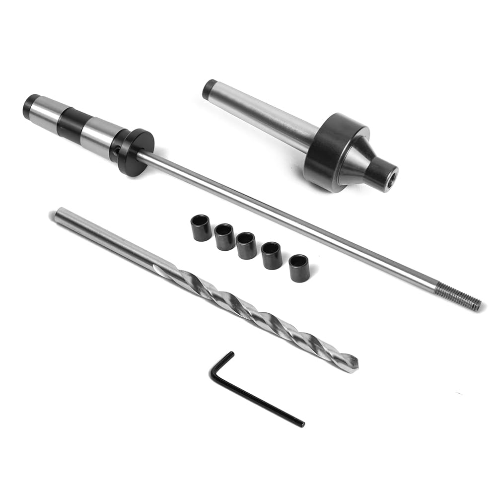Kit de Mandrin pour Stylo PM-002/MT1 avec 5 Bagues, Foret de 7 mm et Économiseur de Mandrin, MT1 pour le Travail Du Bois