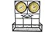 Moonrays 95004 Planter Box with Clock and Thermometer