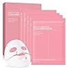 Dabacc Collagen Face Mask, 5PCS Bio Collagen Face Mask, Deep Hydration, Reduce Wrinkles, Face Skincare, Hydrating, Pore Minimizing