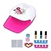 Set per Nail Art per Bambini, Accessori Divertenti per Soddisfare Esigenze Diverse Set Finta per Nail Art Protezione di Sicurezza per Ragazza Cosmetici per Giocattoli per Il Trucco(18284C)
