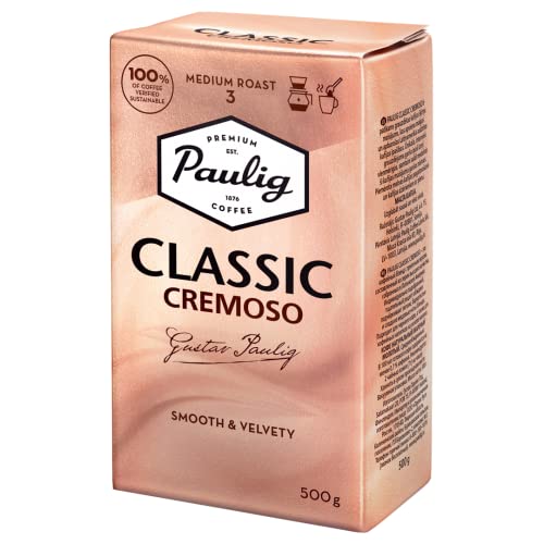 Pieczona i mielona kawa Paulig Clasic Cremoso, 500 g