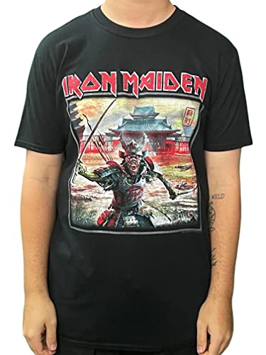 Rockoff Trade Iron Maiden T Shirt Senjutsu Album Palace Square Logo Nouveau Officiel Homme Size L