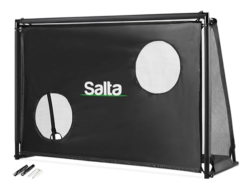 Salta Legend - Fußballtor - Inklusive Torwand - Schwarz - 180x120cm