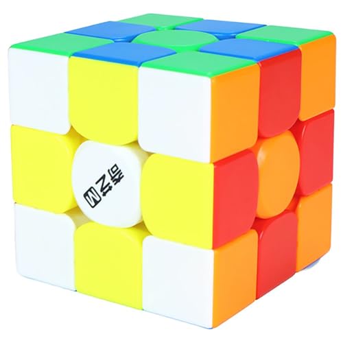 Image of HAWKISTER Qiyi Warrior M PRO 3X3 Magnetic Speed Cube - Smooth Turning, Compact & Stable, 6+ Years