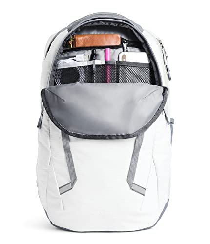 Image of The North Face Women's Vault Everyday Laptop Backpack, TNF White Metallic Melange /Mid Grey, One Size