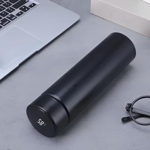 Garrafa Térmica Inteligente Aço Inoxidável Com Termômetro Digital...