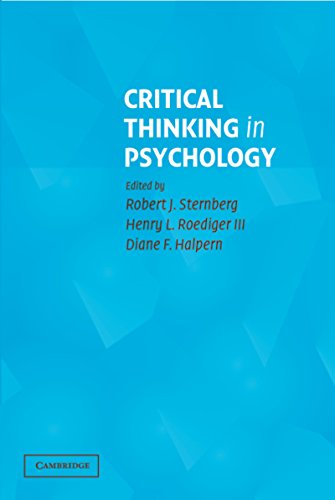Critical Thinking in Psychology (English Edition)
