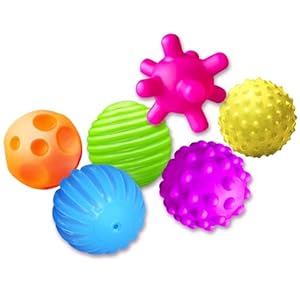 Rohsce Sensorische Babybälle 6 Stück ball001