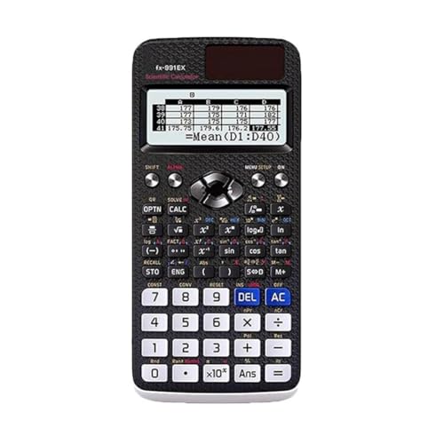 Fangxuee Calculadora Científica FX-991EX con 552 Funciones. Calculadora Funcional para Estudiantes y Profesores A.