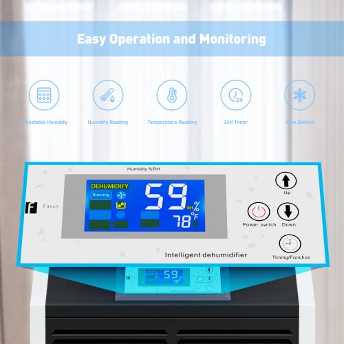 Kesnos PD900AC-90L 232 Pint Large Commercial Dehumidifier thumb #2