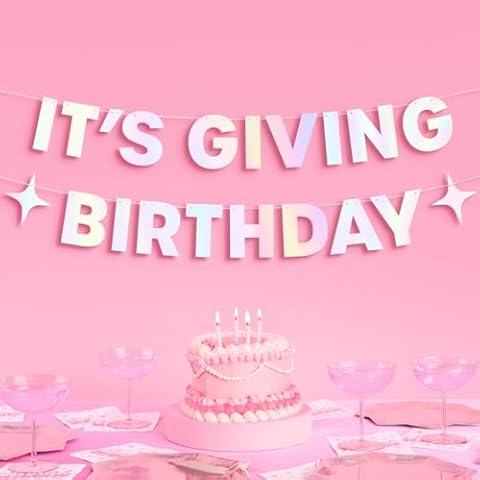 xo, Fetti Birthday Sparkle Banner Cover
