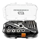 GEARWRENCH 13 Piece SAE Ratcheting Tap & Die Set | 82817