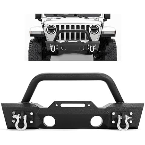 ECOTRIC Stubby Front Bumper for Jeep Cover