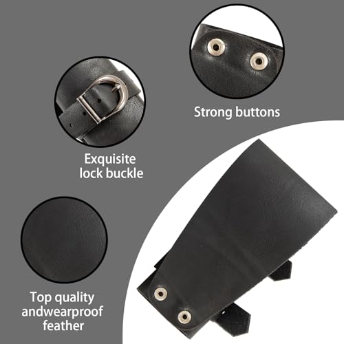 Dolchhalter Schwertgürtel mit Schnürung,Mittelalterliches Kunstleder Schwert Frosch,Renaissance Schwert Holster,Pirate Renaissance Cosplay Halloween Ritter Pirate Wikinger Krieger Zubehör