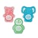Produktbild Kinder Kühlpads 3 Stk | Beulen, Weisheitszähne, Prellungen | Mini Kühlpack reusable, mit Perlen und weicher Stoffrückseite | Elefant Hippo Pinguin | Gel-Kühlakku