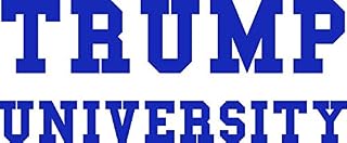 trump university Vinyl Decal Bumper Wall Laptop Window Sticker 5"