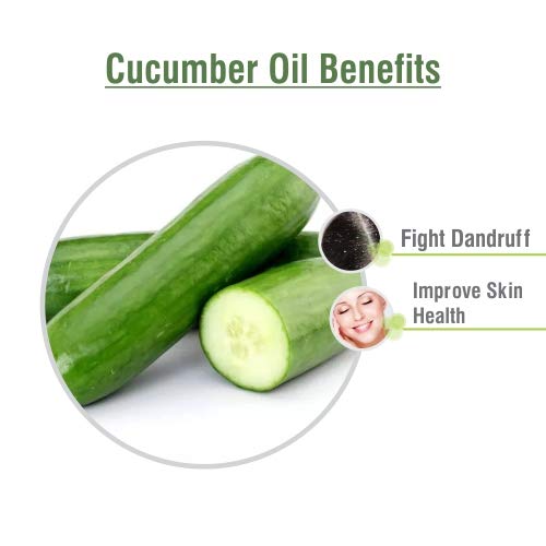 Image of Crysalis Cucumber (Cucumis Sativus) Oil|100% Pure & Natural Undiluted Carrier Oil Organic Standard For Skin & Haircare|Therapeutic Grade Oil, Healthy Skin & Hair-100ML With Dropper