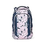 satch sleek Schulrucksack ergonomisch, 24 Liter, extra schlank Botanic Blush - Rosa