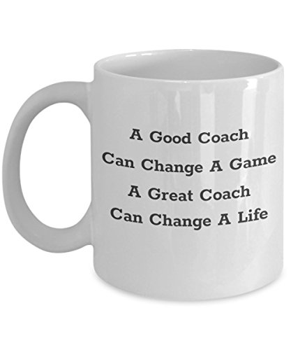 A Great Coach Mug - Gift For Basketball, Football, Baseball, Volleyball, Coaching Best