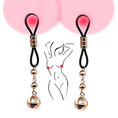 Anneaux Suspendus en métal en Acier Inoxydable Cloches Accessoires réglables pour Femmes Cover