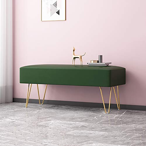 Banc de changement de chaussures de luxe pour entrée et dressing
