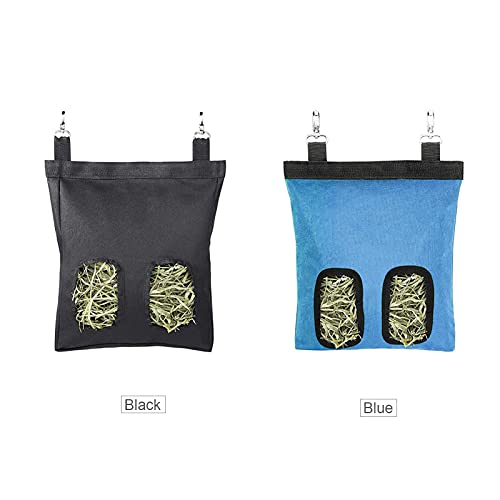 Henniu Sacos de alimentação de feno para coelhos Saco de feno para porquinhos da índia Saco de alime