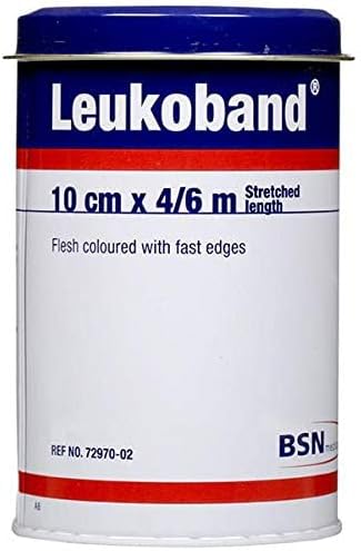 LEUKOBAND ELASTIC ADHESIVE BANDAGE 10cm x 4/6mt