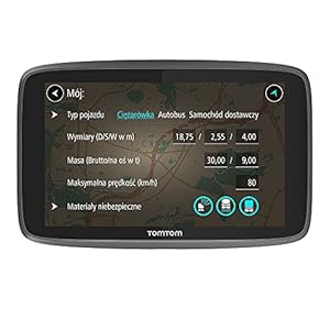 TomTom truck navigatie GO Professional 620, 6 inch, Maps Europa en Traffic, specifieke services voor vrachtwagen, bus…