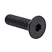 Prime-Line 9173818 Socket Cap Screws, Flat Head, Hex (Allen) Drive, 1/4 in-28 X 1 in (50 Pack)