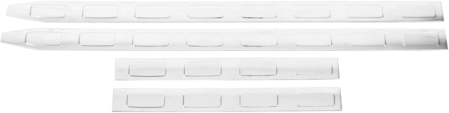 for Jetour Traveller T2 2023-2025 Steel Chrome Body Side Molding Trim 4pcs Car Accessories