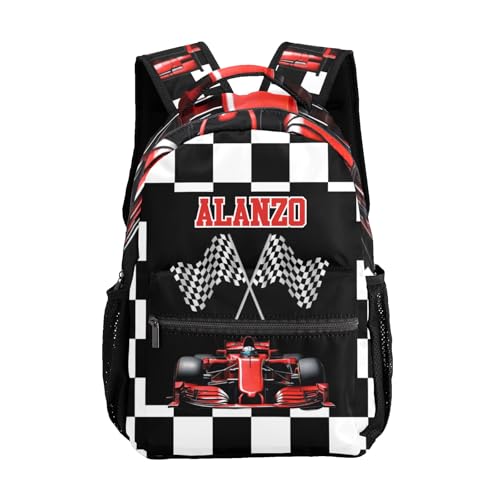 Cool Sport Car Personalized School Backpack for Teen Kid-Boy/Girl Daypack Travel Bookbag2