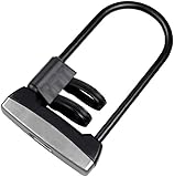 ZECHAO U-Lock Bike Lock,Anti-Theft Steel Electric Bike Scooter Convenient Lock Frame U Lock Warehouse Lock Bike Accessories Anti-Theft Lock