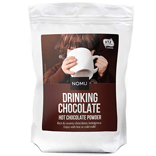 NOMU Drinking Chocolate 2.2lb Bulk Bag [45 servings] Hot Cocoa Powder