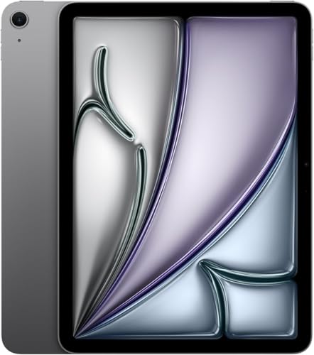 2025 Apple iPad Air with Apple M3 Chip (13-inch, Wi-Fi + Cellular, 128GB) - Space Gray (Renewed Premium)