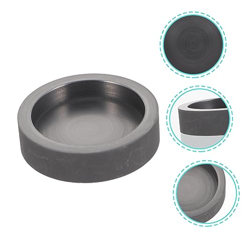 Round Graphite Ingot Crucible Mould - Ideal for Metal Casting and Coin Molds - Graphite Ingot Mold for Coin Graphite Molding