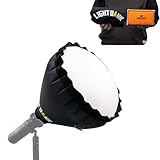 Flynoodle AIR DOME 40 mini ソフトボックス インフレータブル 簡単取り付け ソフトボックス 100W以下の撮影用ライト光源、業界向け8-10CMミニ標準カバー用 、デュアルエアバルブデザイン スケルトン スチールなし 持ち運びが簡単